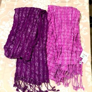 Dahlia Dream Scarves Set of 2